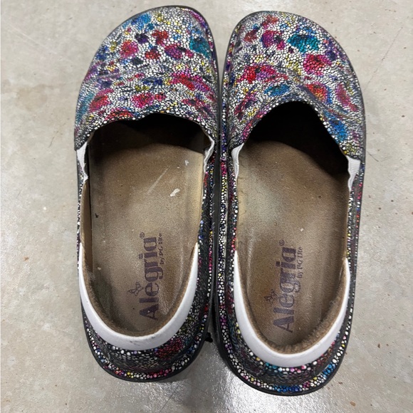 Alegria Colorful Patterned Slip-Ons - Picture 2 of 5